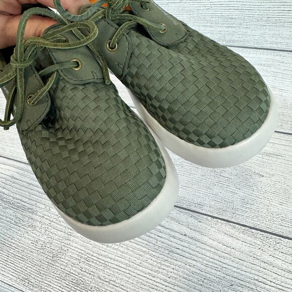 Soft Science Women's Green Weave Light Walker Lace Up Shoes Size 6 - Picture 10 of 11